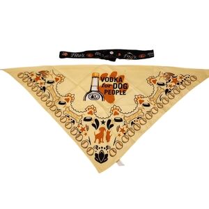 Tito's Dog Collar and Bandana Large